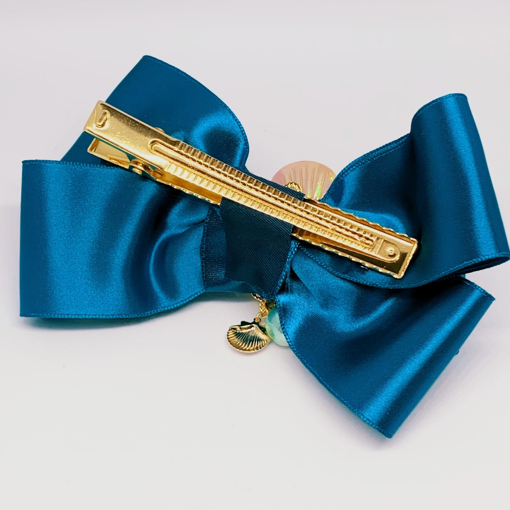 【ツイステ】フロイドイメージリボンヘヤクリップ