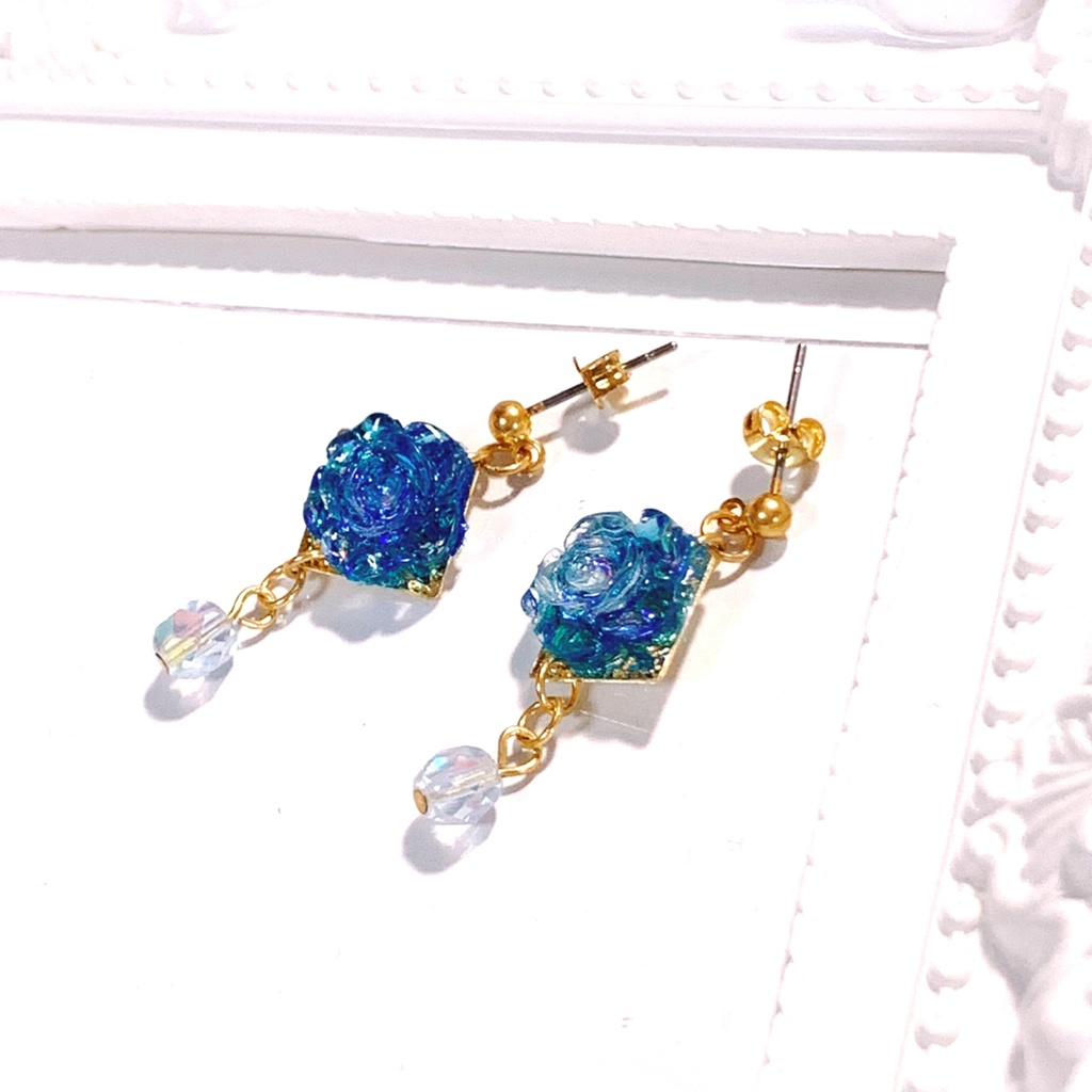【SH】沈んだ歌姫モチーフピアス(イヤリング)