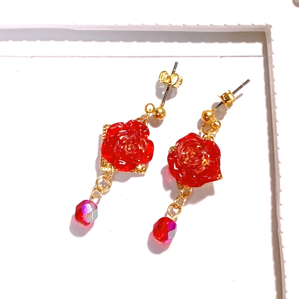 【SH】沈んだ歌姫モチーフピアス(イヤリング)