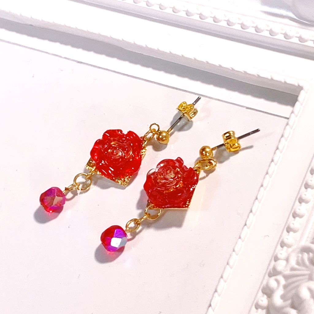 【SH】沈んだ歌姫モチーフピアス(イヤリング)