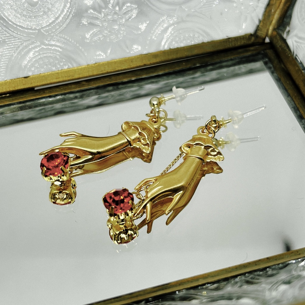 【SH】呪われし宝石イメージピアス(イヤリング)