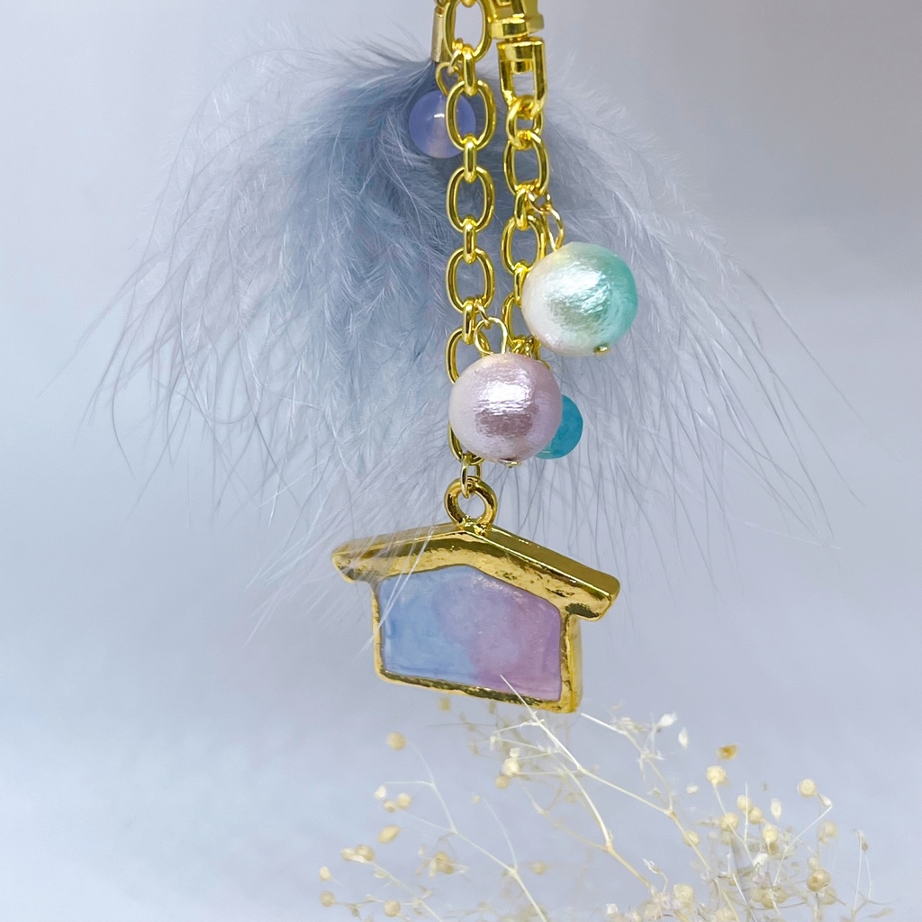 【SH】絵馬に願ひをモチーフバッグチャーム