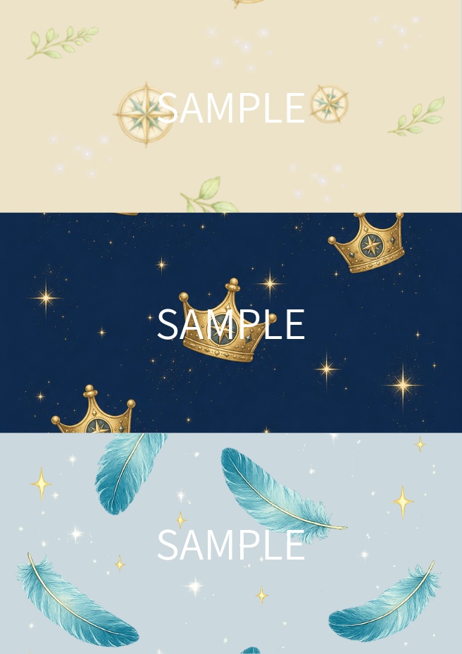AOINATSU PAPER COLLECTION 01 | コンパス・羽根・王冠