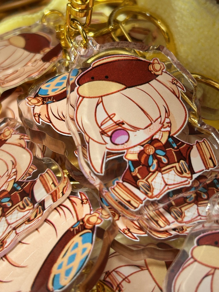 フレミネ 両面アクキー