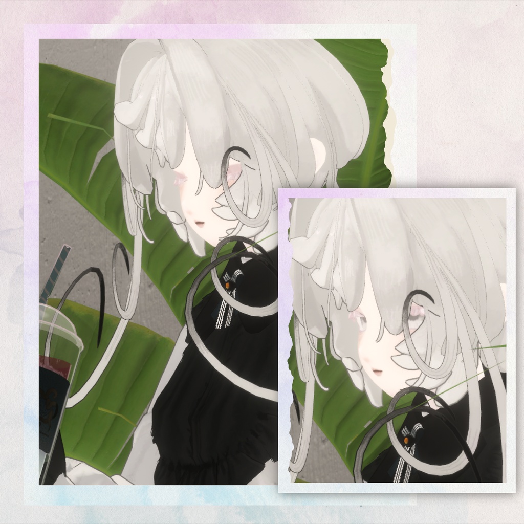 【VRC】Dusty pink makeup【peteinii】