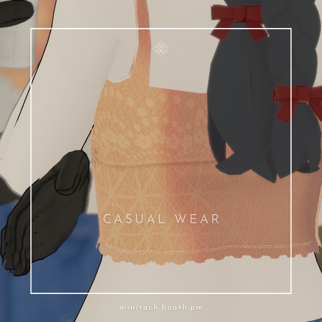 【VRChat】 casual wear【まるぼでぃ】