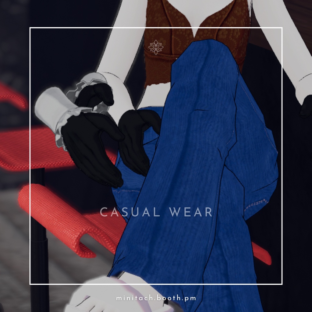 【VRChat】 casual wear【まるぼでぃ】