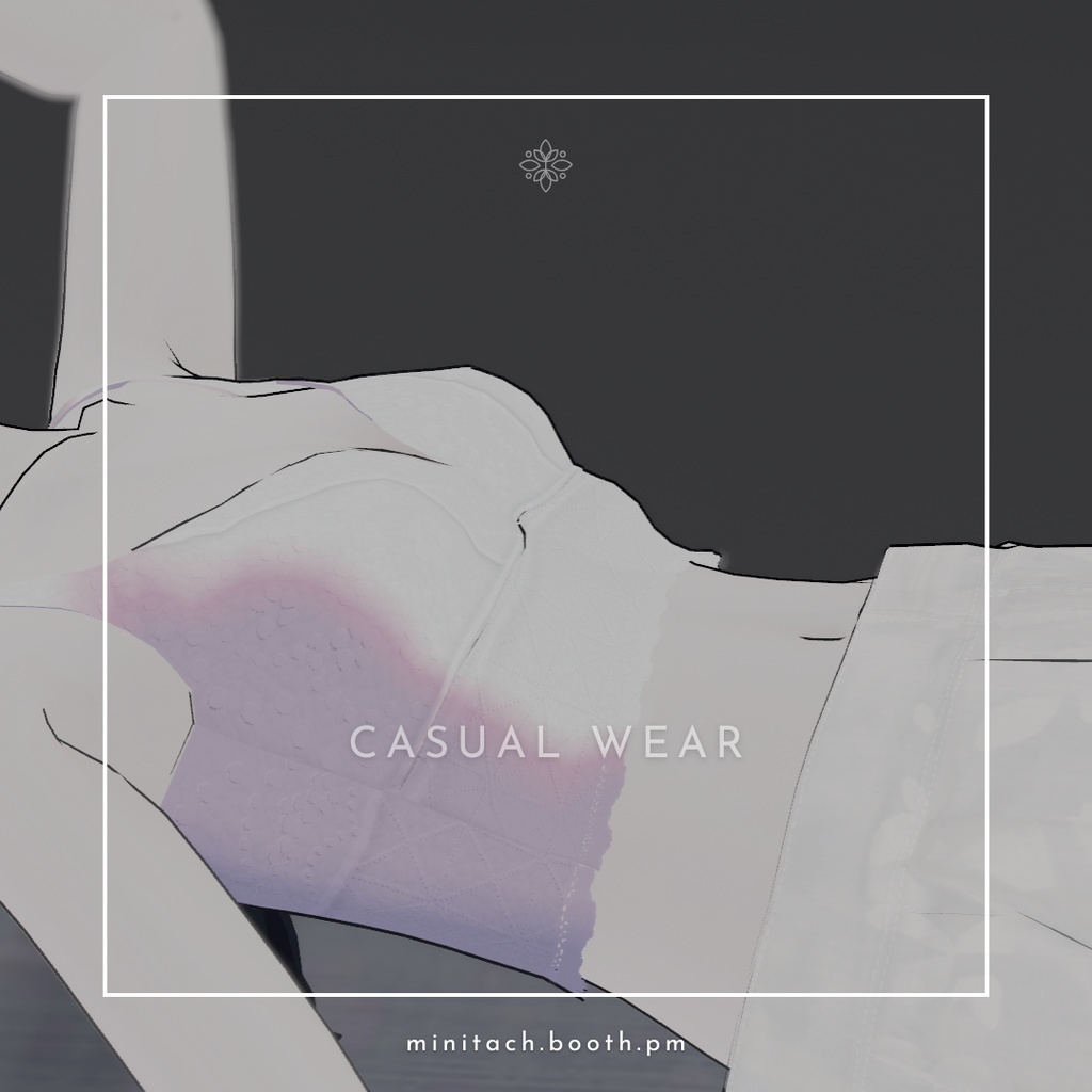 【VRChat】 casual wear【まるぼでぃ】