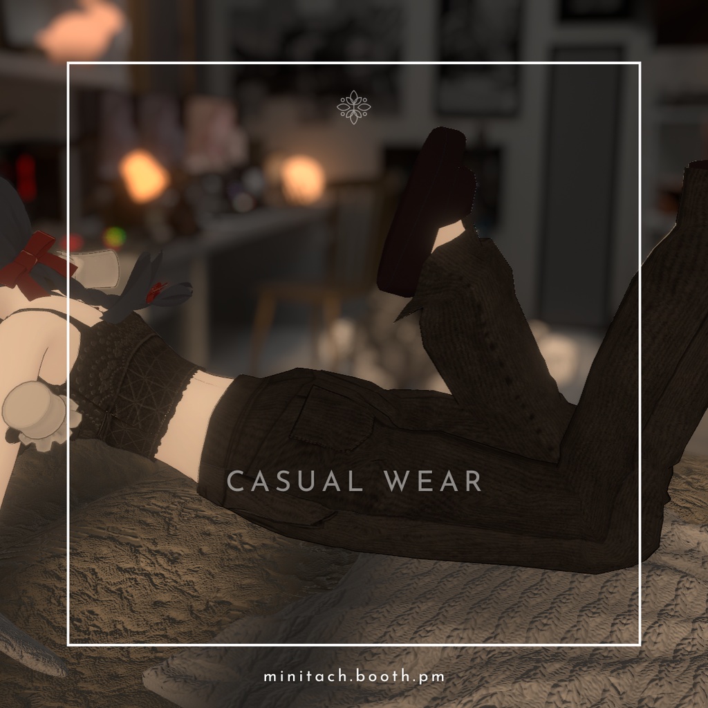 【VRChat】 casual wear【まるぼでぃ】