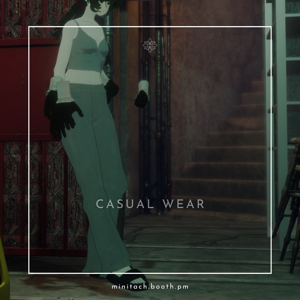 【VRChat】 casual wear【まるぼでぃ】