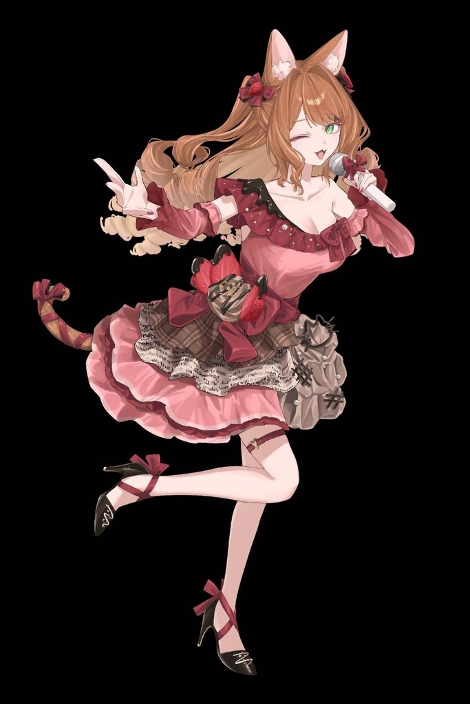 ５周年イラスト　アクリルスタンド
