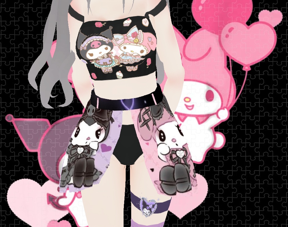 My melody and kuromi fit 🎶