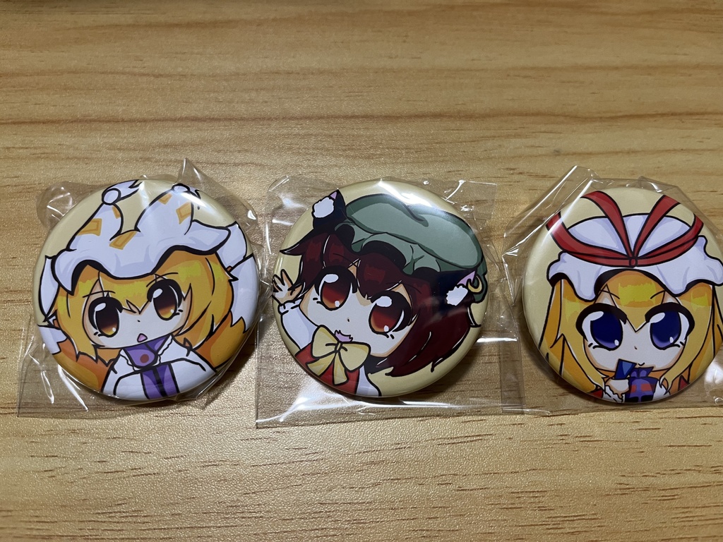 10cm丸缶バッジ