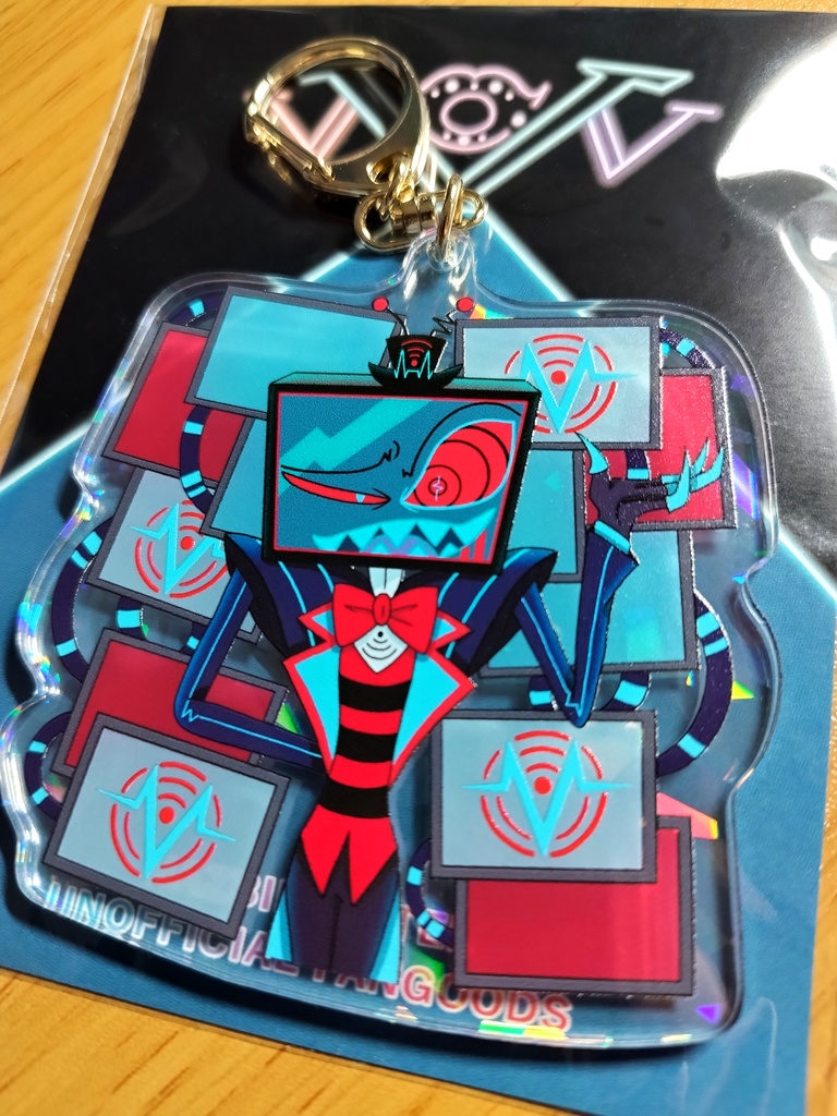 VEESホログラムアクリルキーホルダー