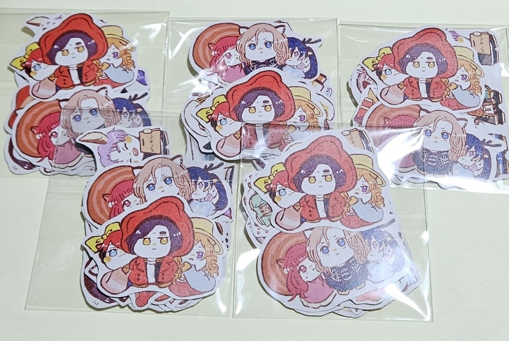 2024しんまけたくさんありがとうステッカーセット