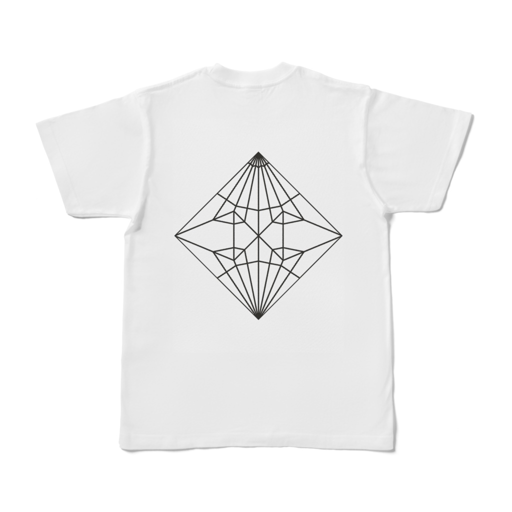 折り鶴Tシャツ ホワイト