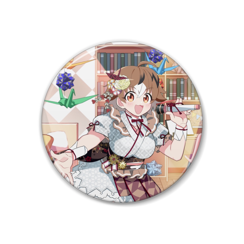公星くろは 缶バッジA