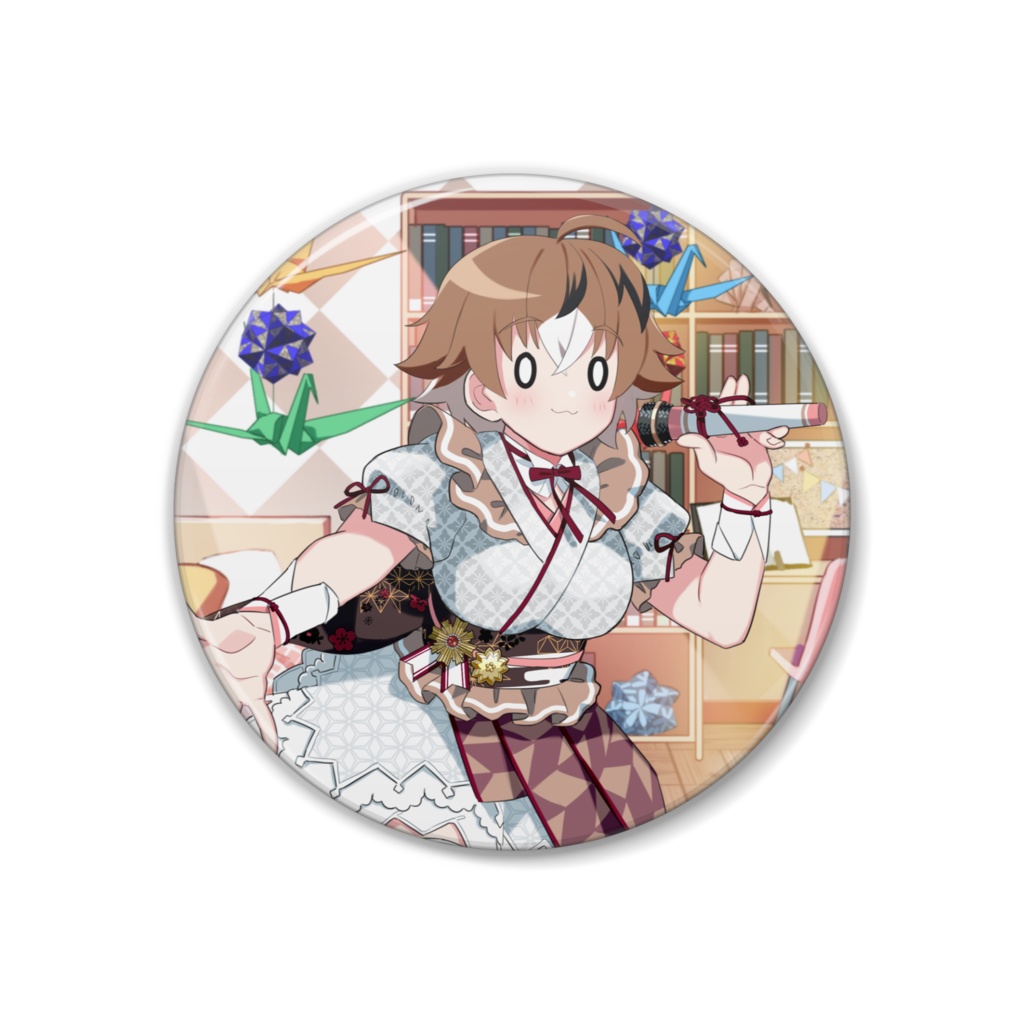 公星くろは 缶バッジC