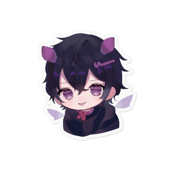 白雨つむぎ 半年記念ステッカー