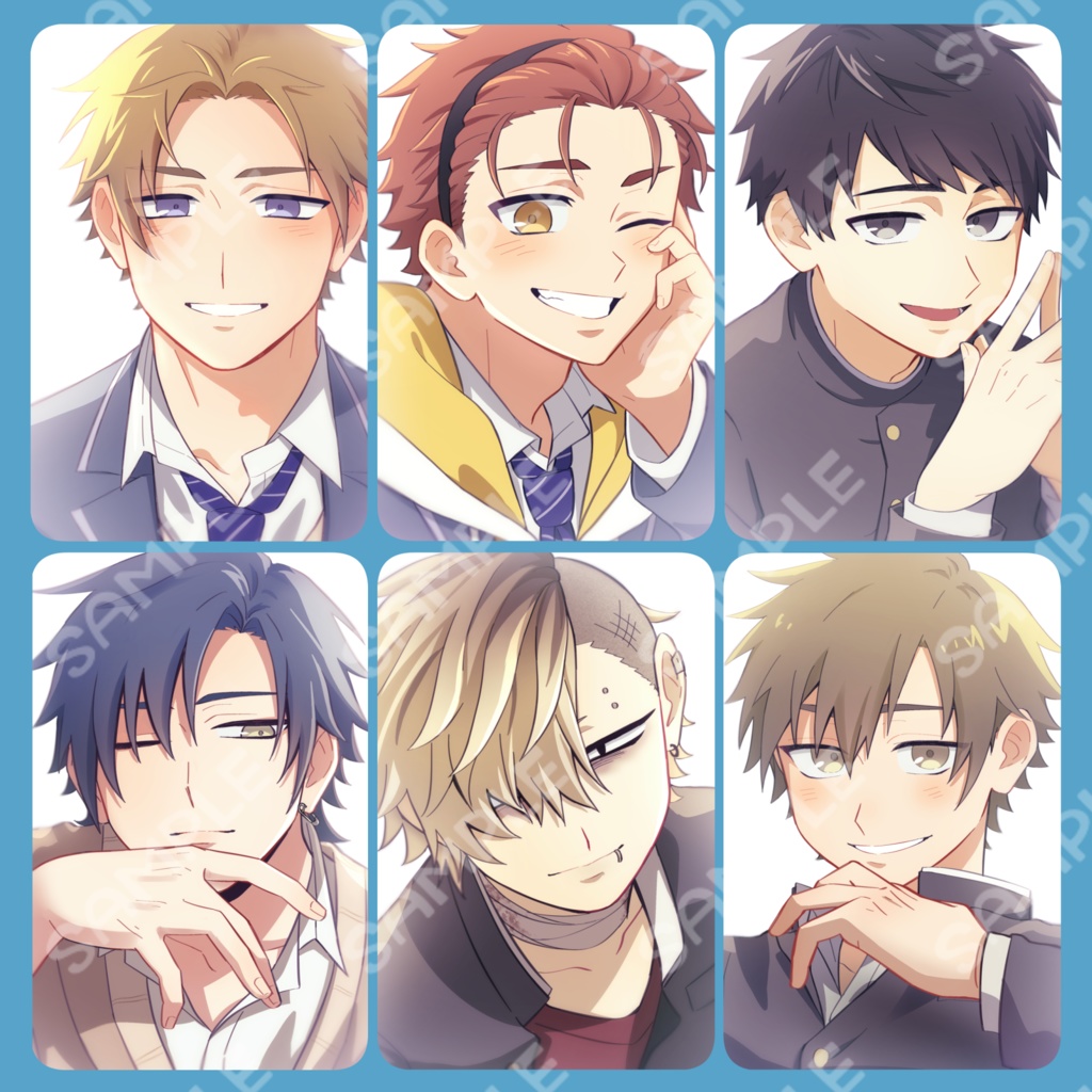 ぼく夢トレカ(全6種)