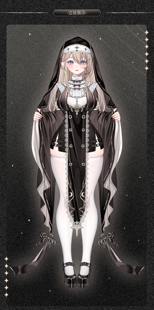 【Live2D Model】Nuns - High-Precision Complete Version修女/修道女