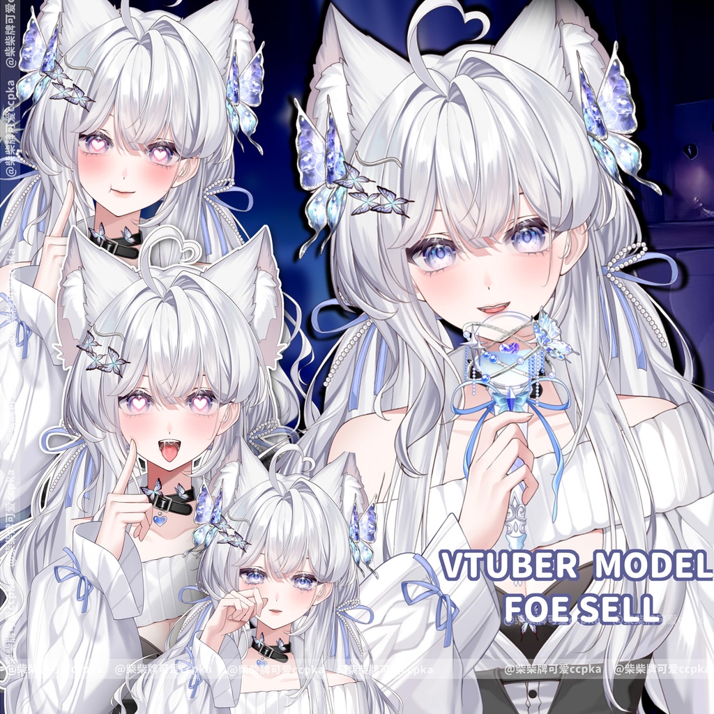 既製Live2D VTuberモデル：ポップアイドルスーパースター／フルリギング済み 配信対応／VTube Studio／デジタルダウンロード