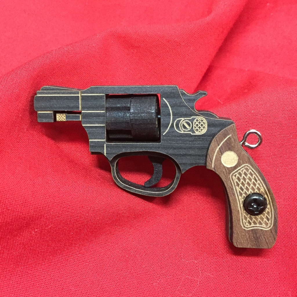 (18)S&W M10(風)ペンダントトップ