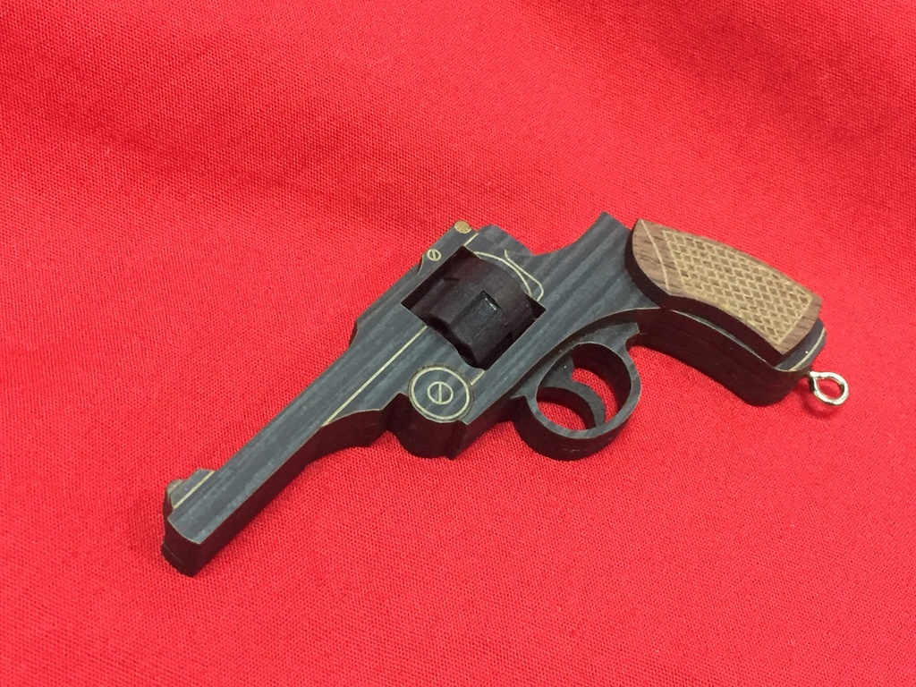 (17)二十六年式拳銃(風)ペンダントトップ