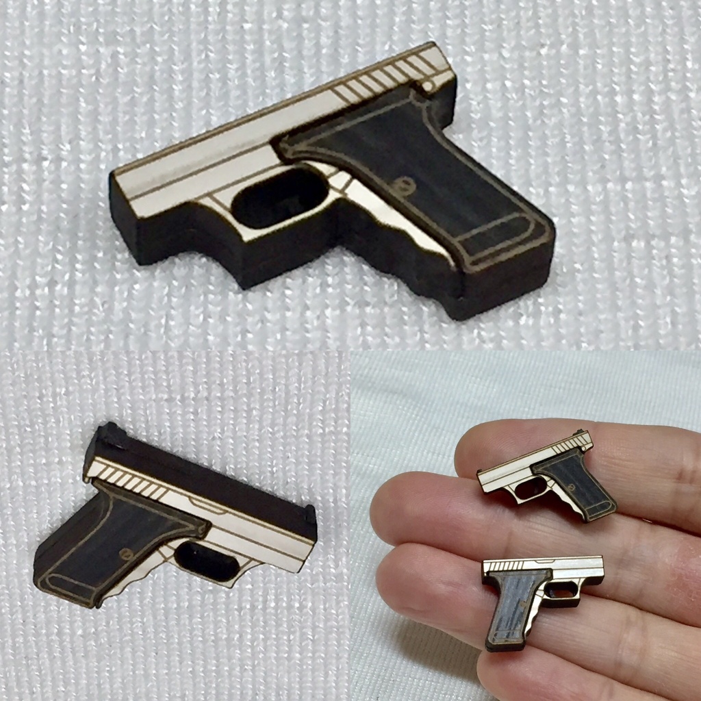 ミニチュア 銃(H&K P7)