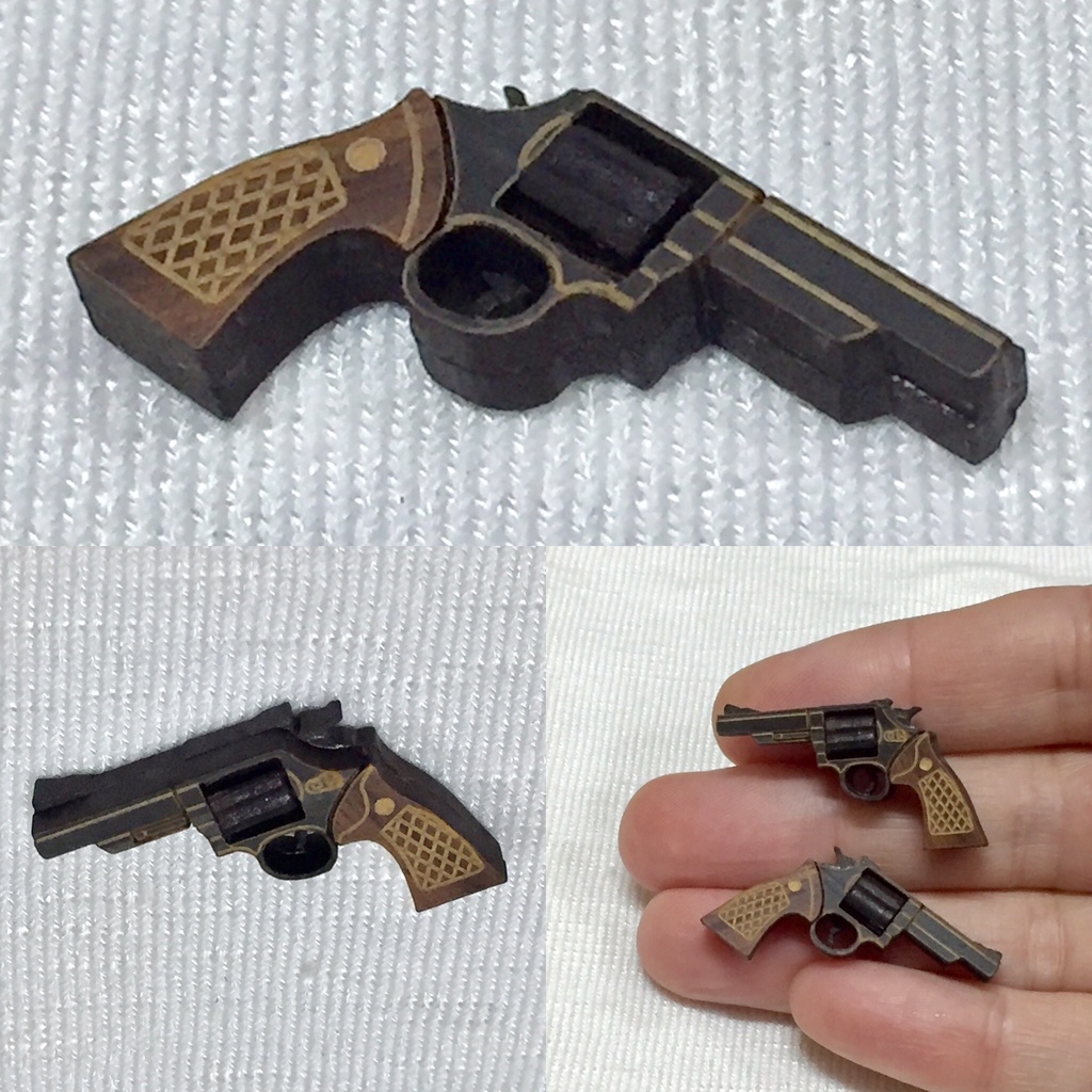 ミニチュア銃(S&W M19)