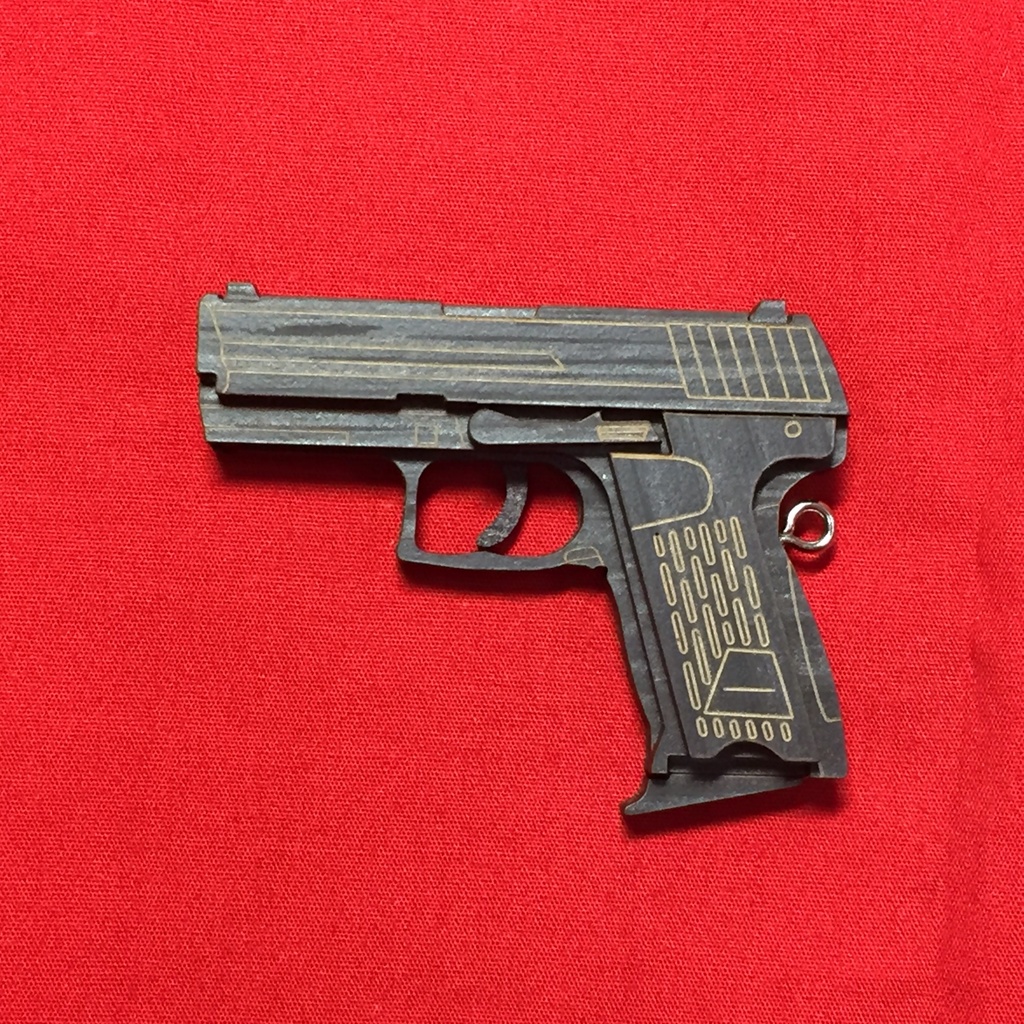 (22)H&K P2000(風)ペンダントップ
