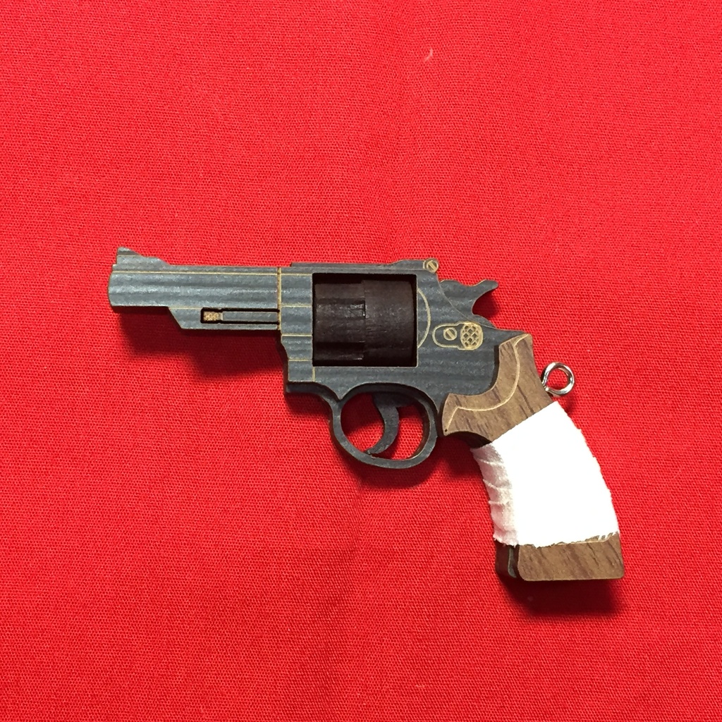 (5-2)S&W M19テーピング付き(風)ペンダントトップ