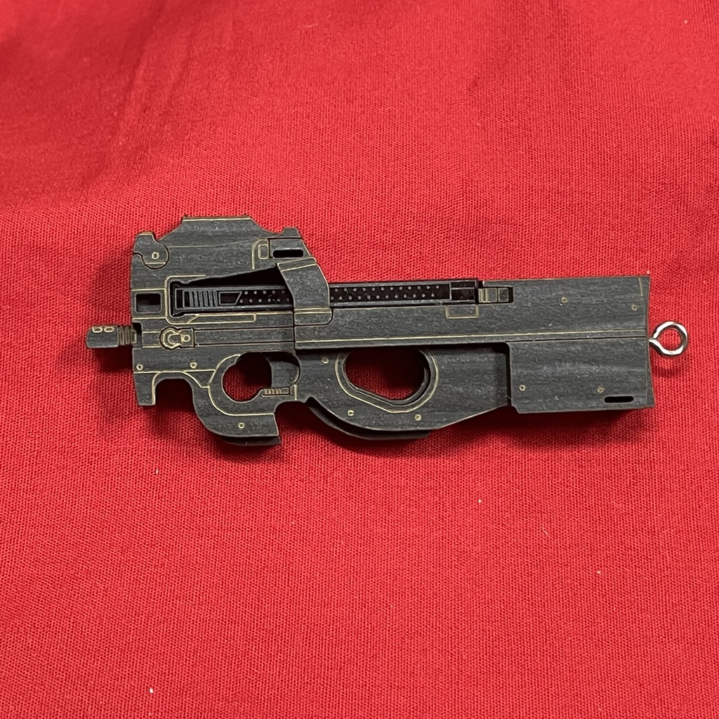 (39)FN P90(風)ペンダントトップ