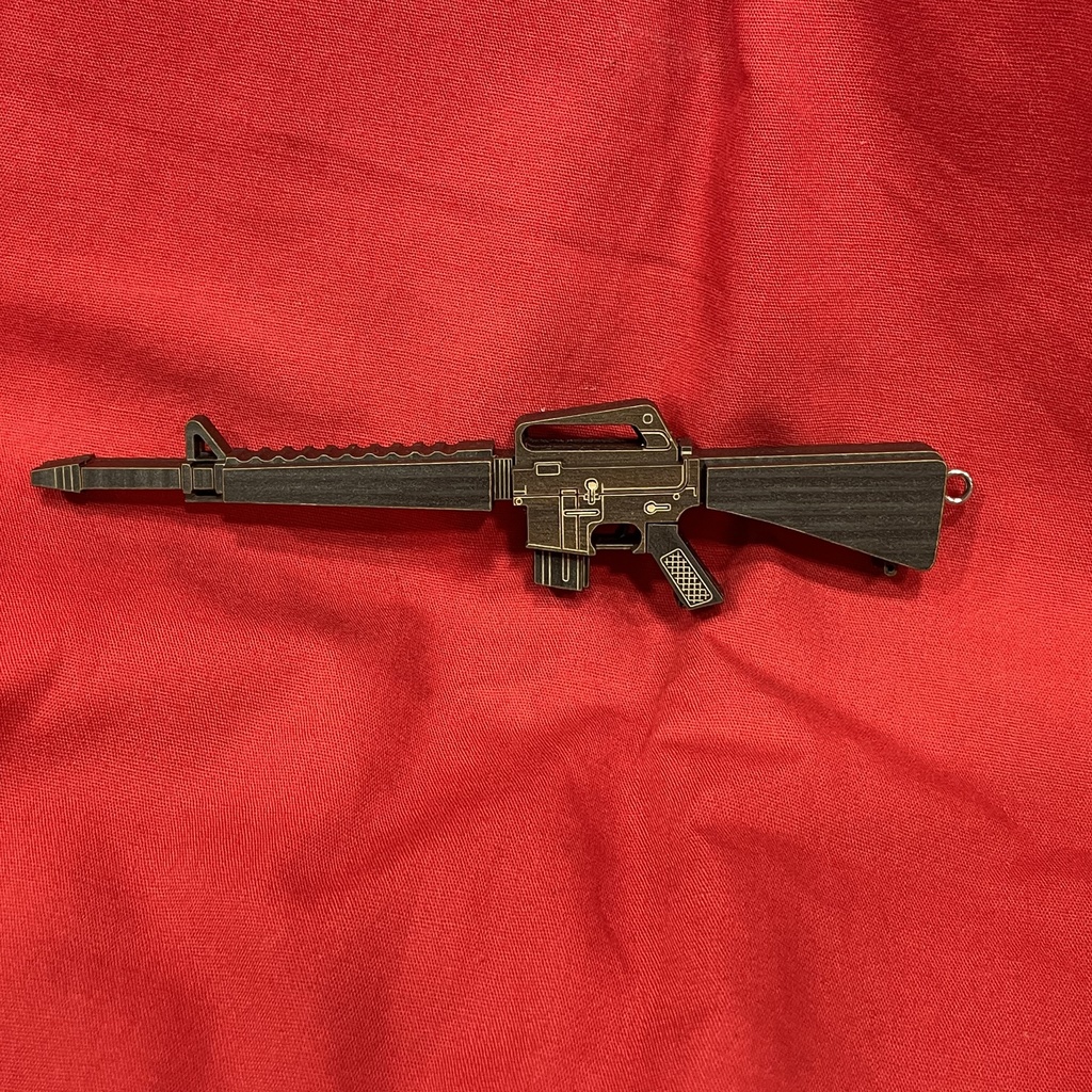 (L5)コルトM16A1(風)ペンダントトップ