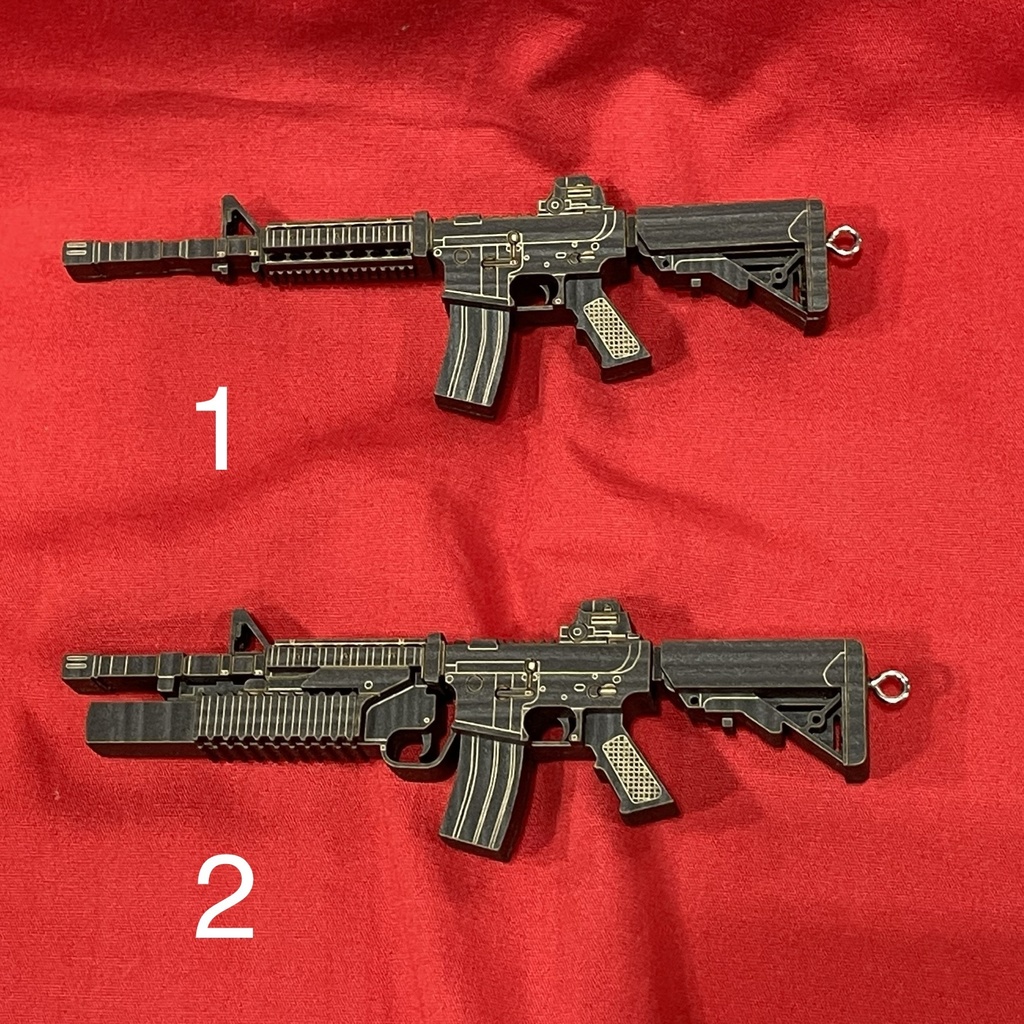 (L12)M4A1 MWS(風)ペンダントトップ