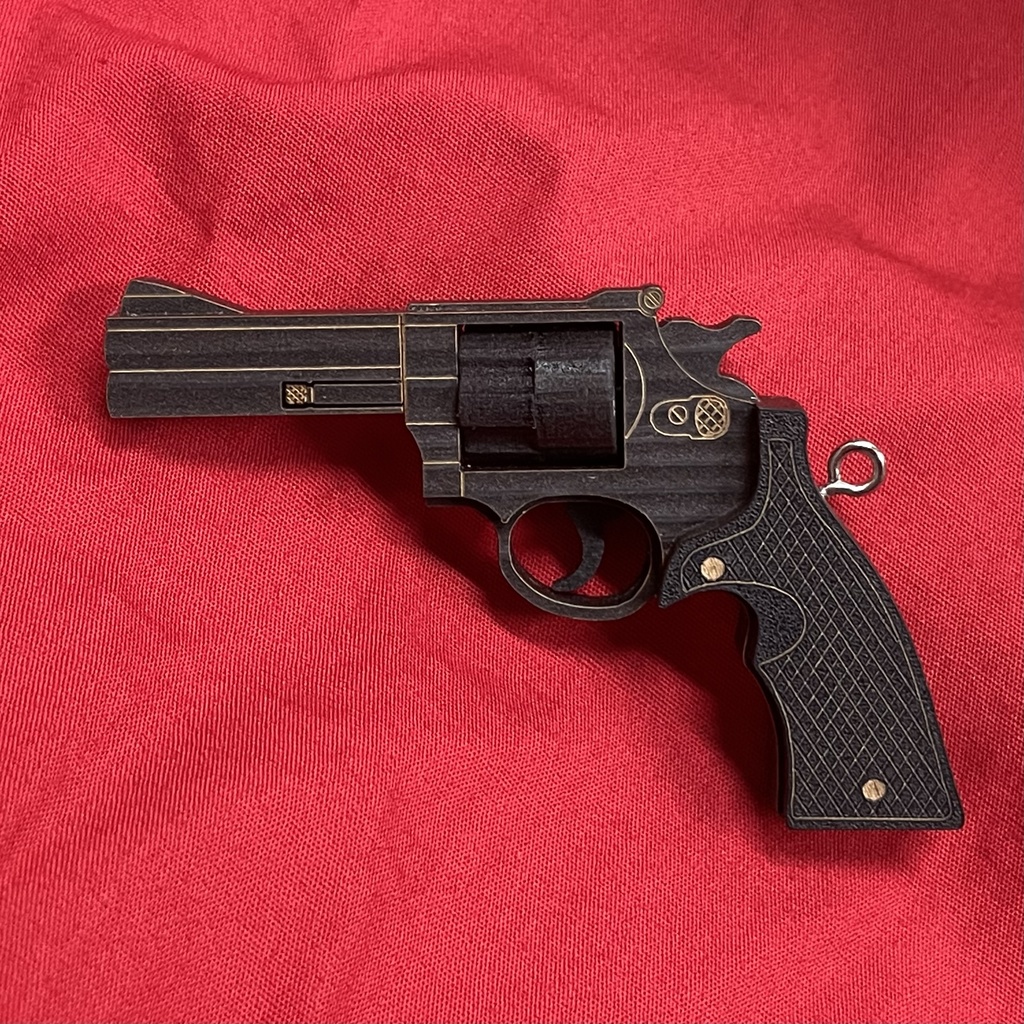 (19)S&W M586(風)ペンダントトップ