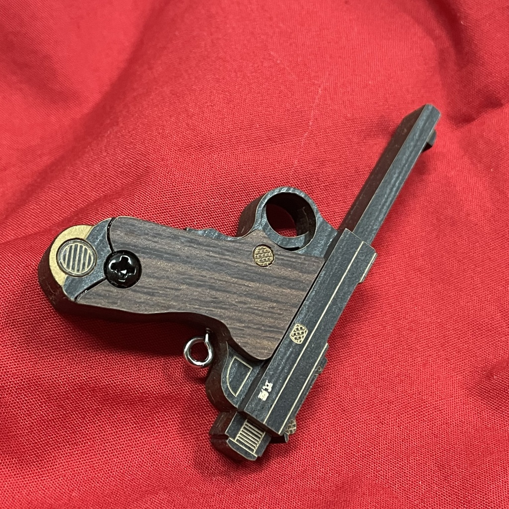 (48)南部式大型自動拳銃(風)ペンダントトップ