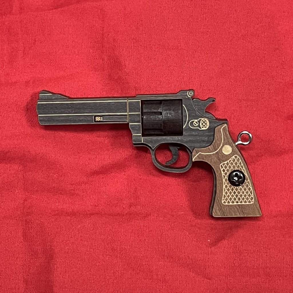 (19-2)S&W M586(風)ペンダントトップ