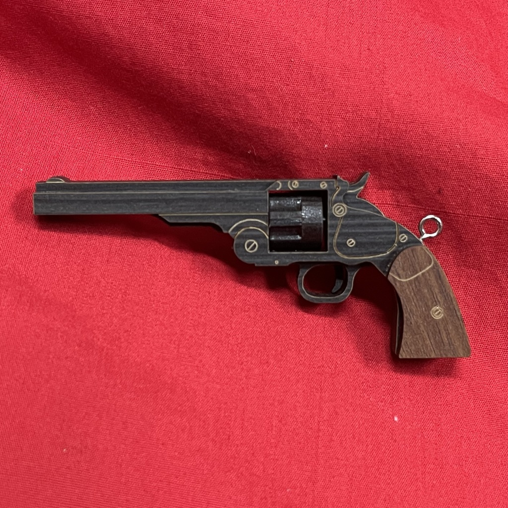 (62)S&W M3スコフィールド(風)ペンダントトップ