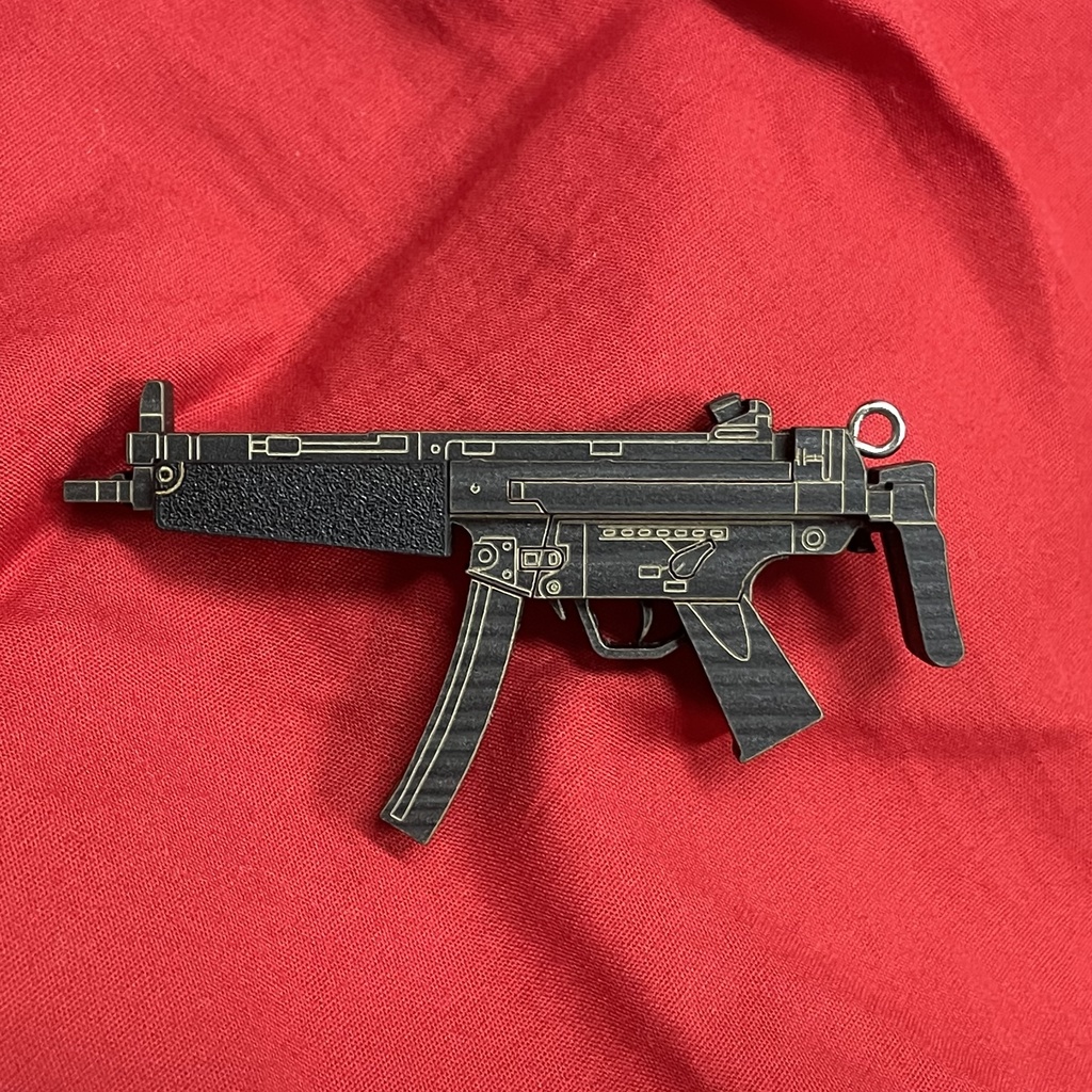 (65)H&K MP5(風)ペンダントトップ