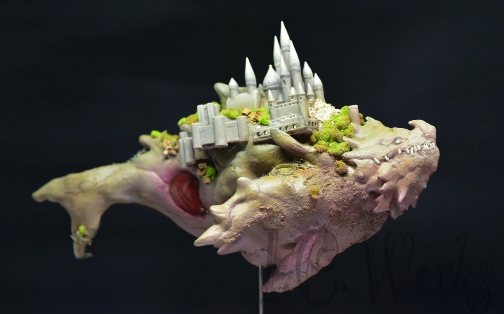 巨獣浮遊島弐番艦(古城)大