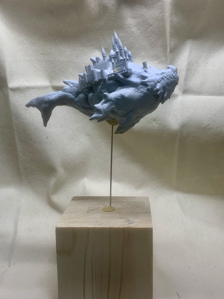 巨獣浮遊島弐番艦(古城)大