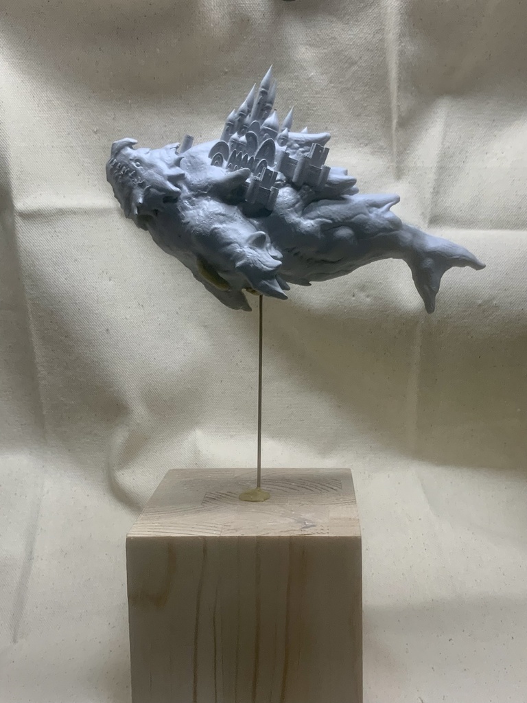 巨獣浮遊島弐番艦(古城)大