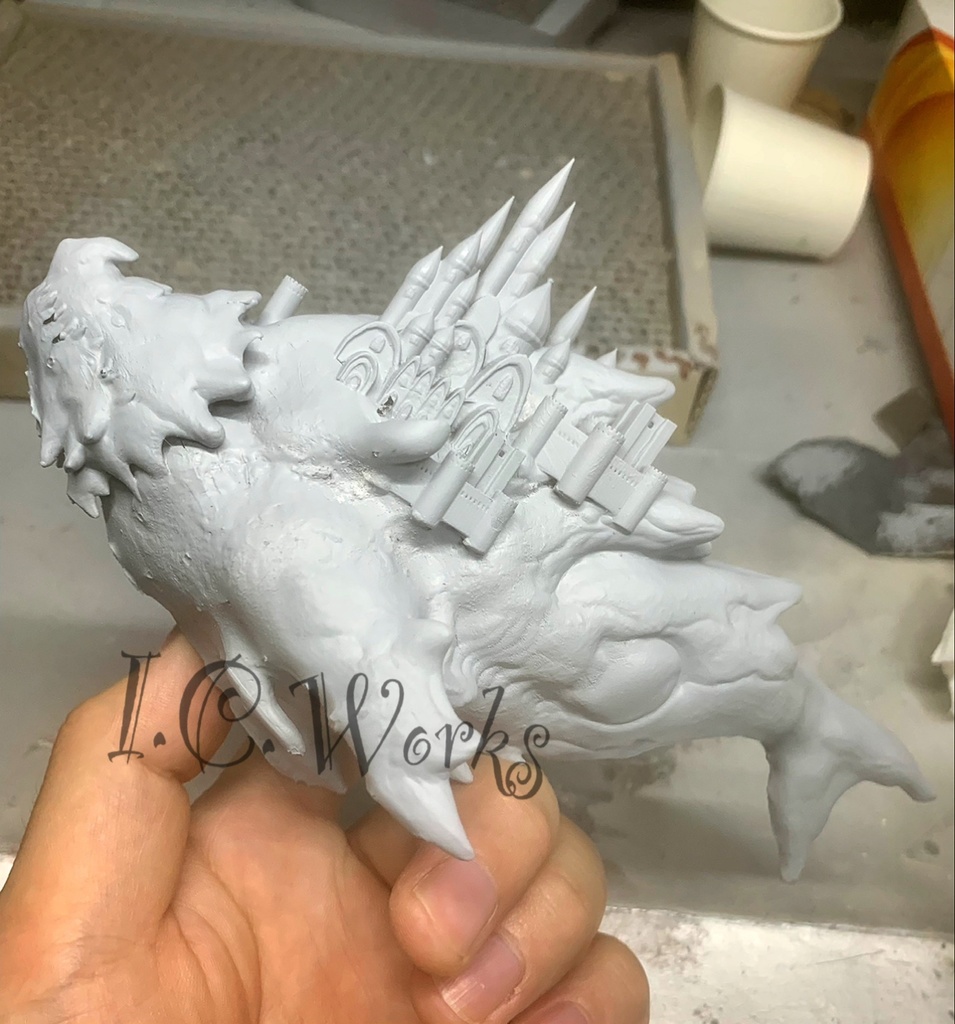 巨獣浮遊島弐番艦(古城)大