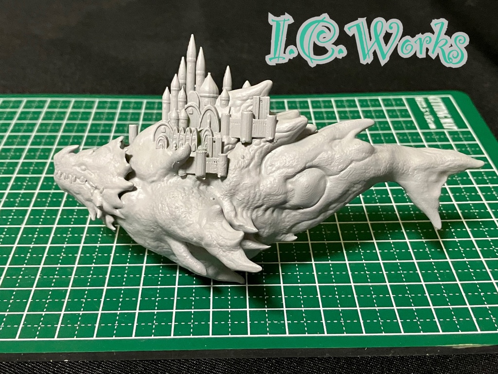 巨獣浮遊島弐番艦【古城】ver.2