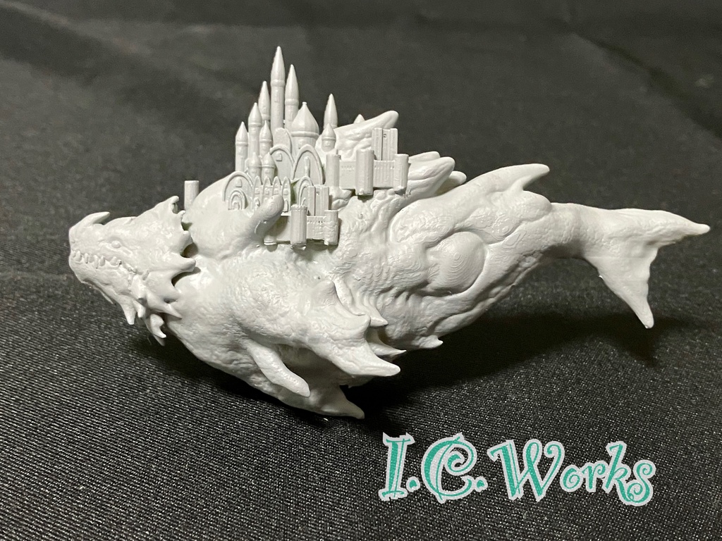 巨獣浮遊島弐番艦【古城】ver.2