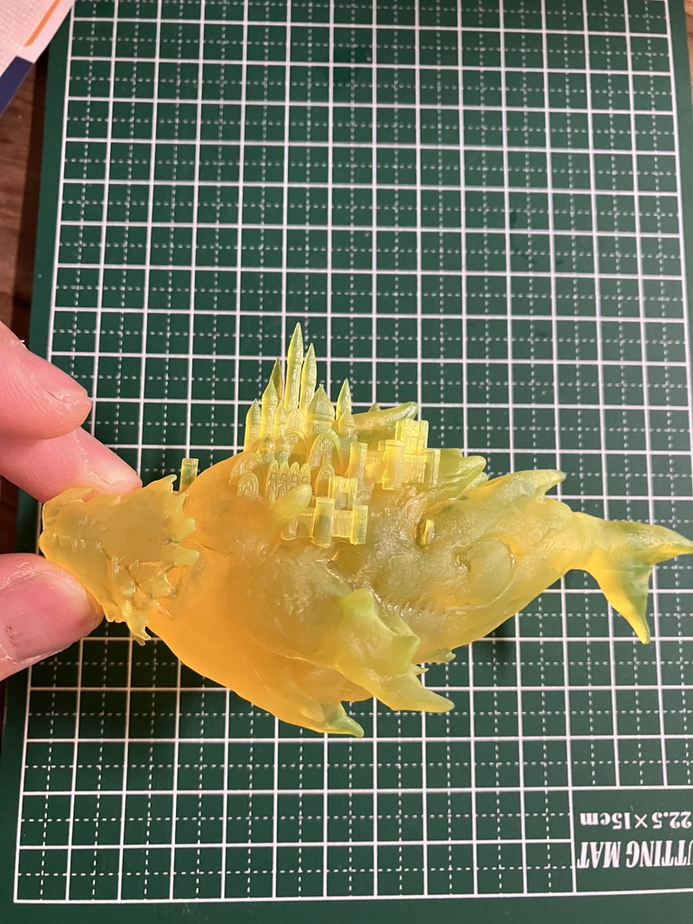 巨獣浮遊島弐番艦【古城】ミニ