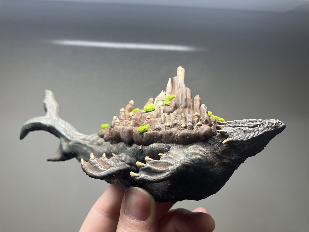 『城塞都市と塔』完成品