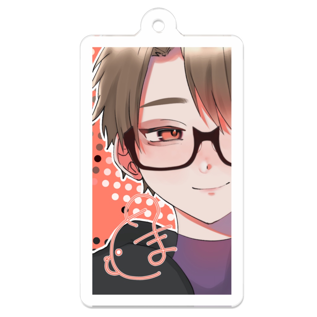 銀彩工房 くま アクリルキーホルダー