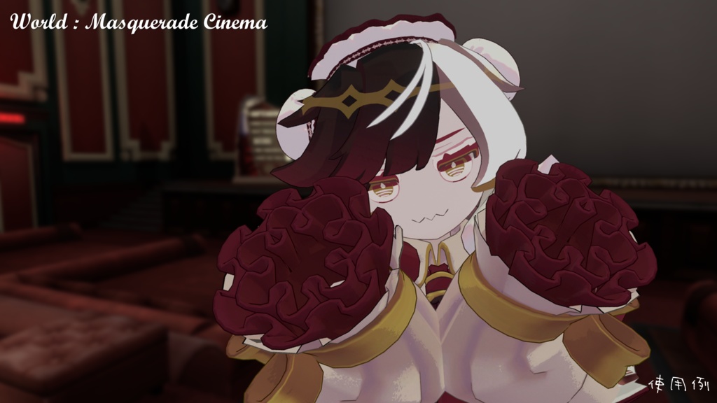 【VRC】HAIRCLIP【LiddiCoat専用】